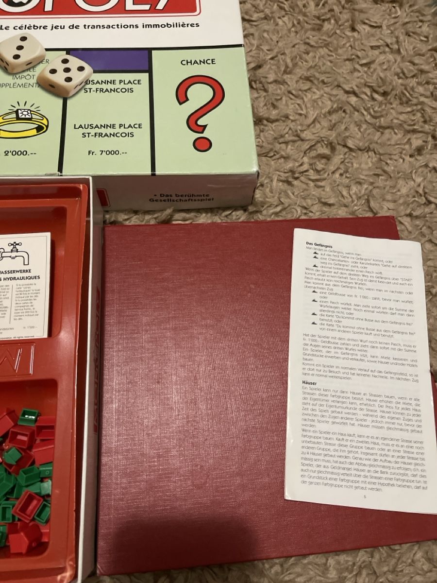 Parker Spiele: Monopoly Schweiz, Brettspiel – Gebraucht aus Unterkulm von AnoliOccasion 3