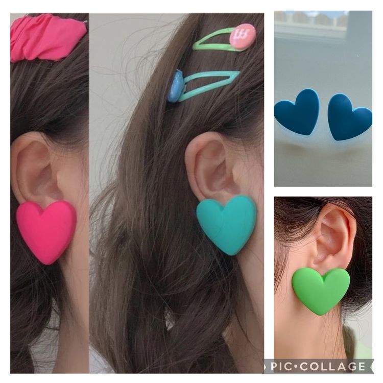 Lot De Plusieurs Paires De Boucles D'oreilles Médicales (type Puces) - 3 Couleurs Disponibles - Occasion (déjà Portées)