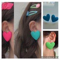 Set de 4 boucles d'oreilles 🩷  - Neuves