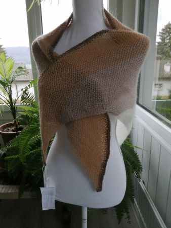 AKTION Schultertuch gestrickt, Grösse: 160x80cm