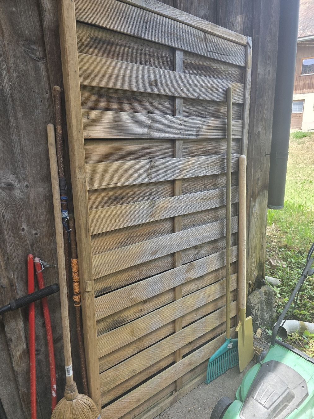 Paraventi: Sichtschutz aus Holz – Usato da Adlikon venduto da Tami2019 1