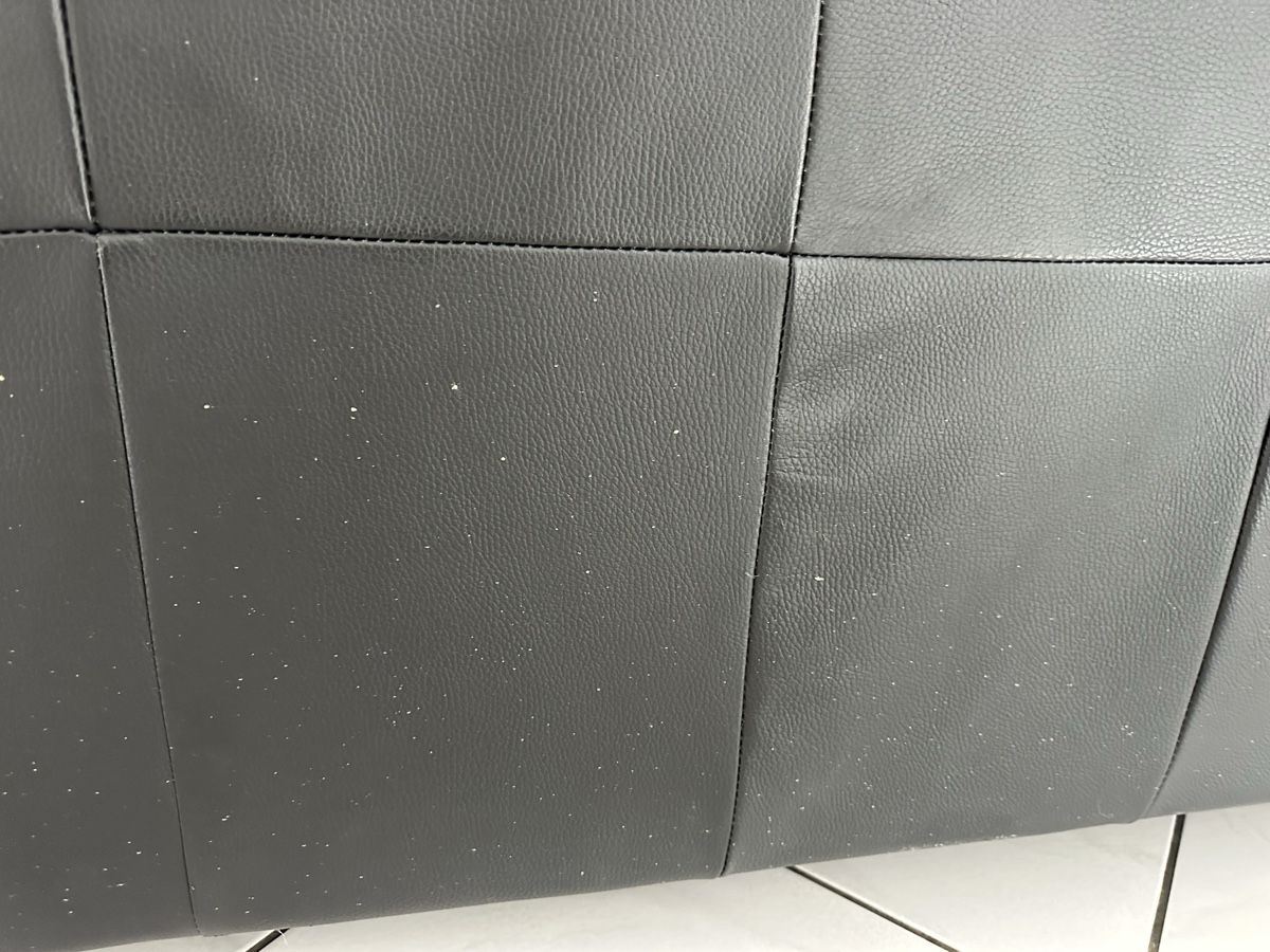 Divani: Ledersofa, schwarz – Usato da Eschenbach LU venduto da cherryplum 4