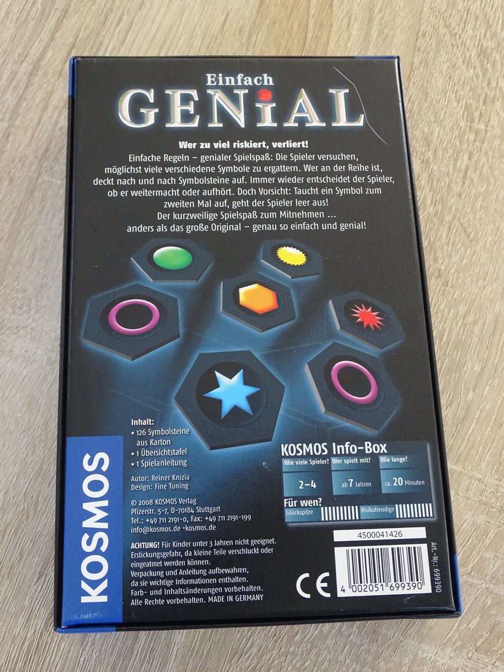 Kosmos Giochi: Einfach-Genial Spiel – Usato da Obergerlafingen venduto da S-T-S 1