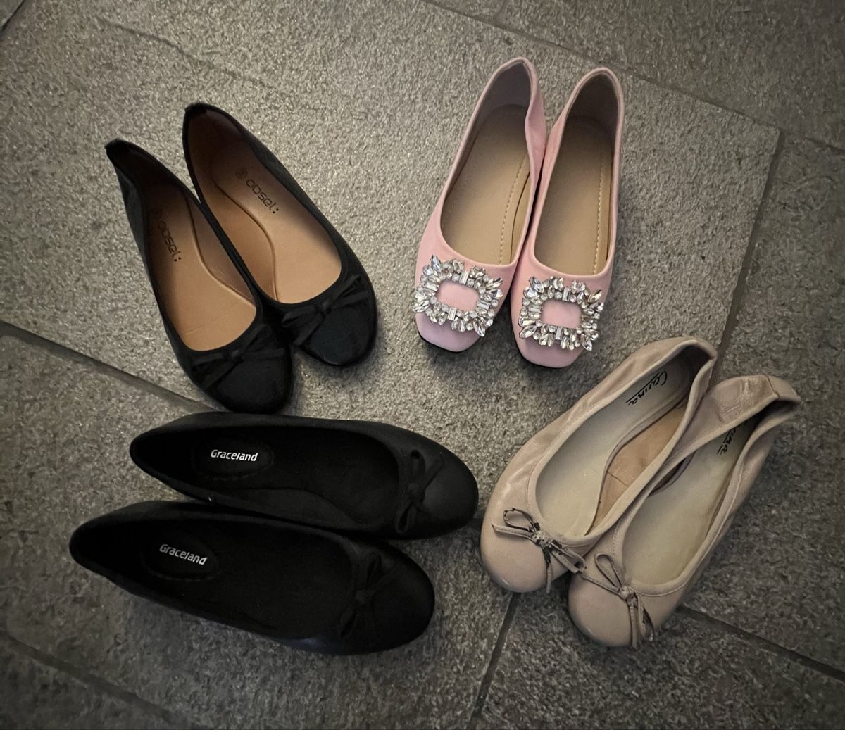 Chaussures filles: 4 Paar Ballerinas Gr. 36 – D'occasion à chur par Ika11 6