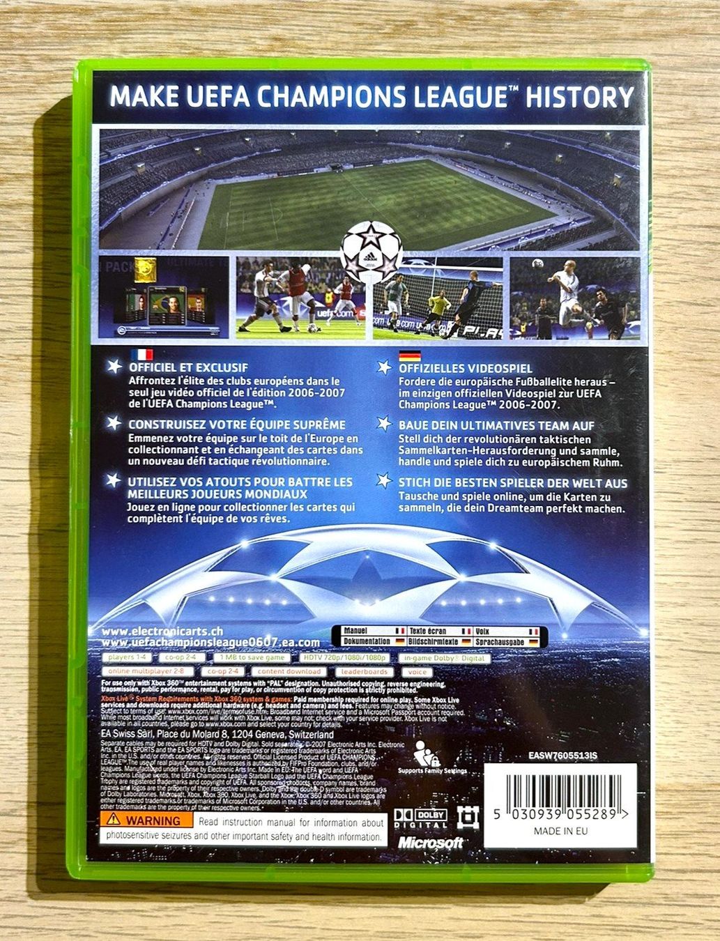 Microsoft Giochi: UEFA Champions League 2006-2007 Xbox 360 – Usato da St. Gallen venduto da Alpine.Arcade 1