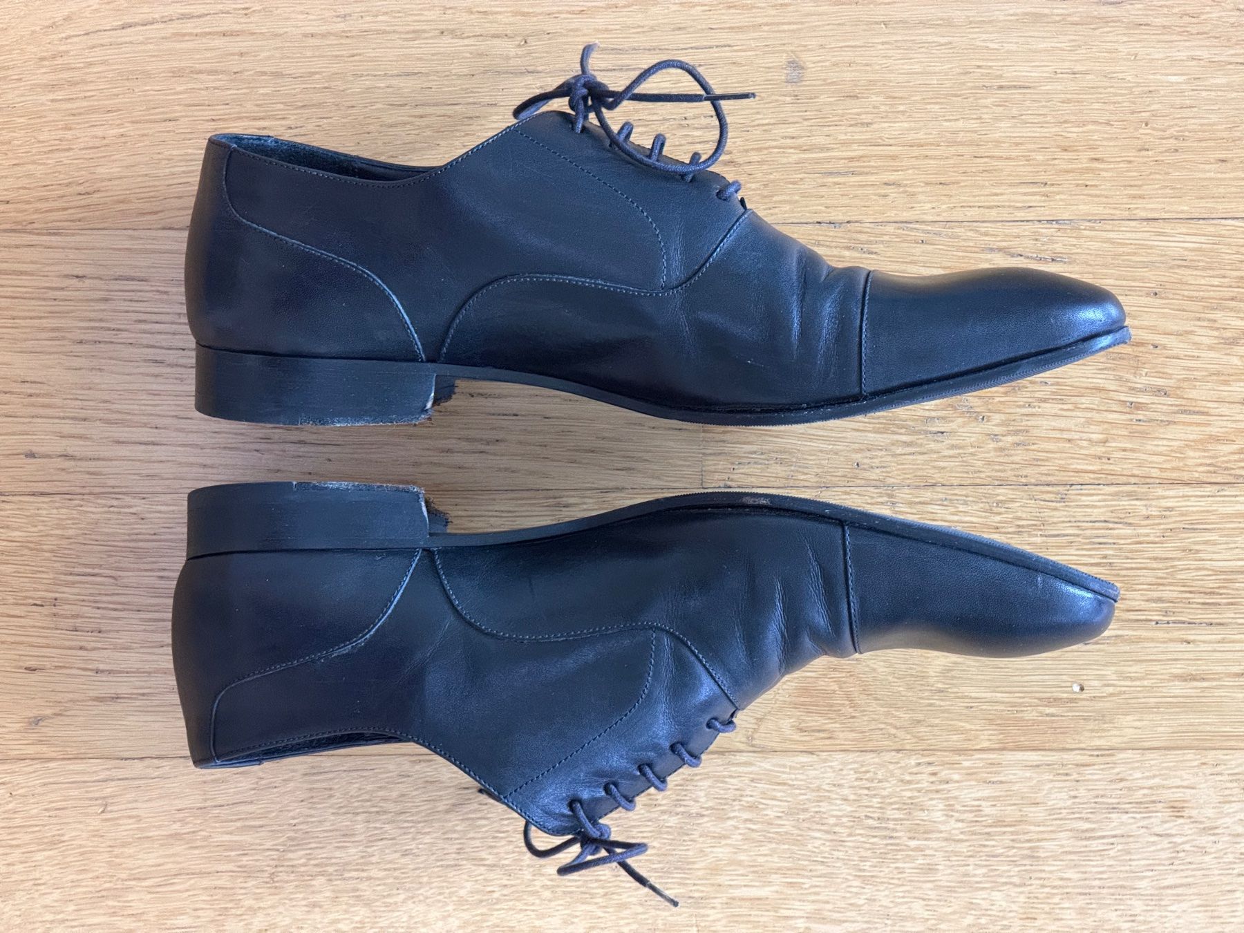 Navyboot Chaussures hommes: Navyboot Schuh Leder schwarz Grösse 44 – D'occasion à Zürich par Kue_Zuerich 2