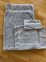 3-teiliges Handtuch / Frottier Set von Schlossberg in grau