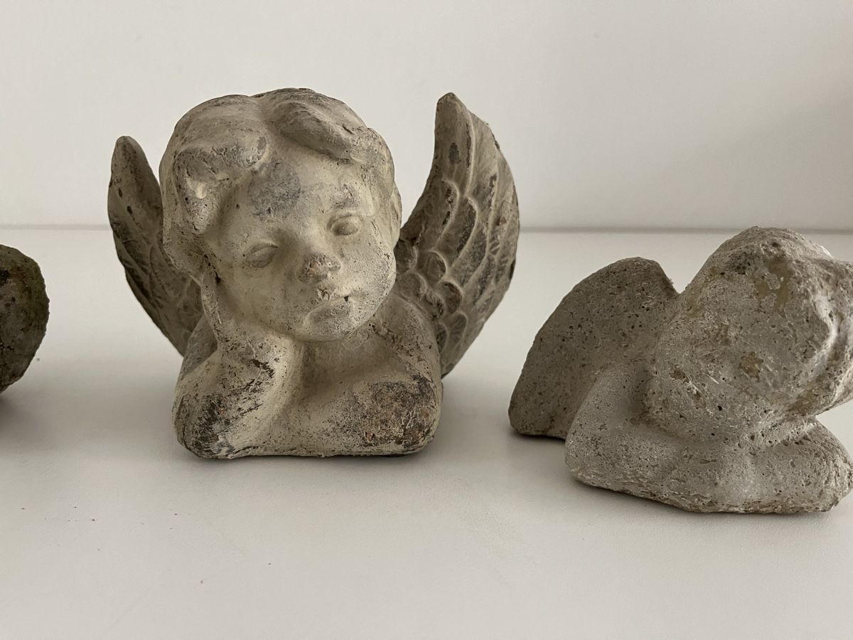 Tutte le decorazioni: 5 Stk. Engel / Puti aus Keramik – Usato da Wetzikon ZH venduto da seli03 3