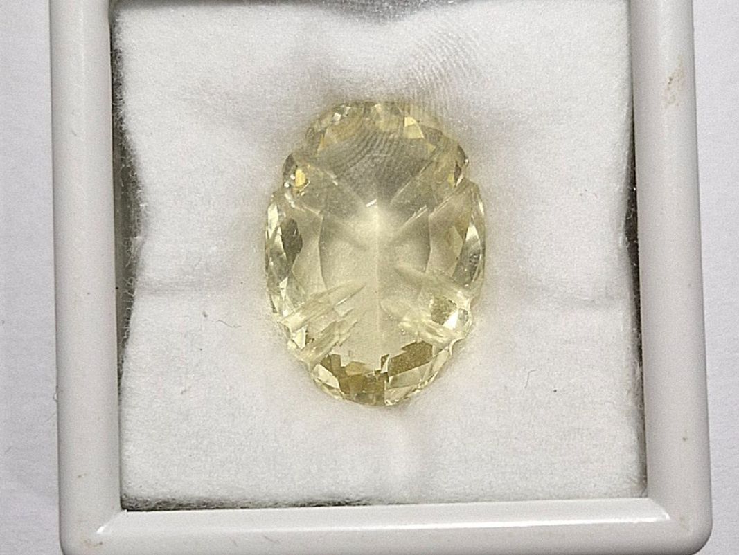Pietre preziose: Citrine 16.50ct. – Nuovo e nell'imballaggio originale da Zürich venduto da GOS08 5