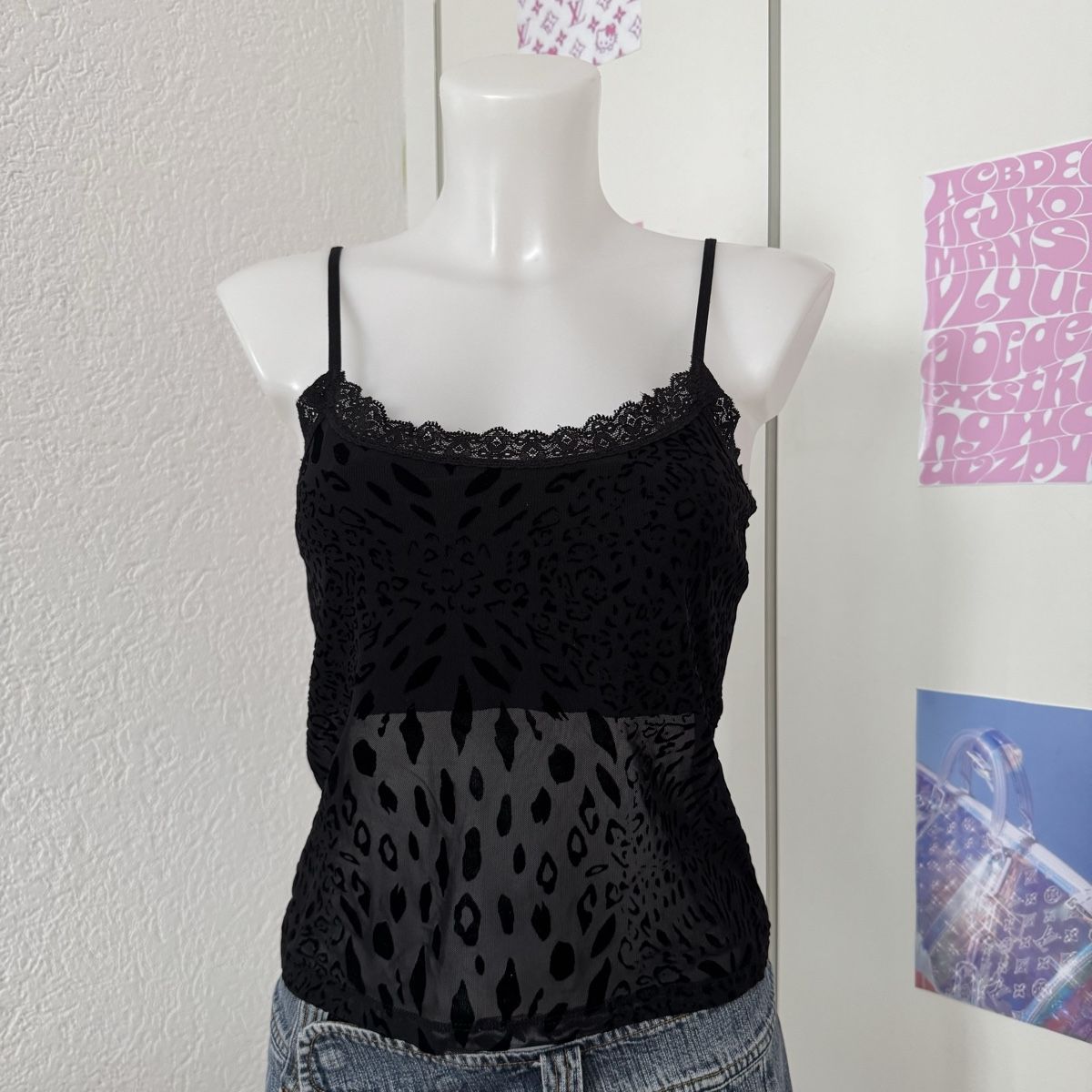 Top: Schwarzes gothic Top Gr.S – Usato da Oberwil BL venduto da olibbg