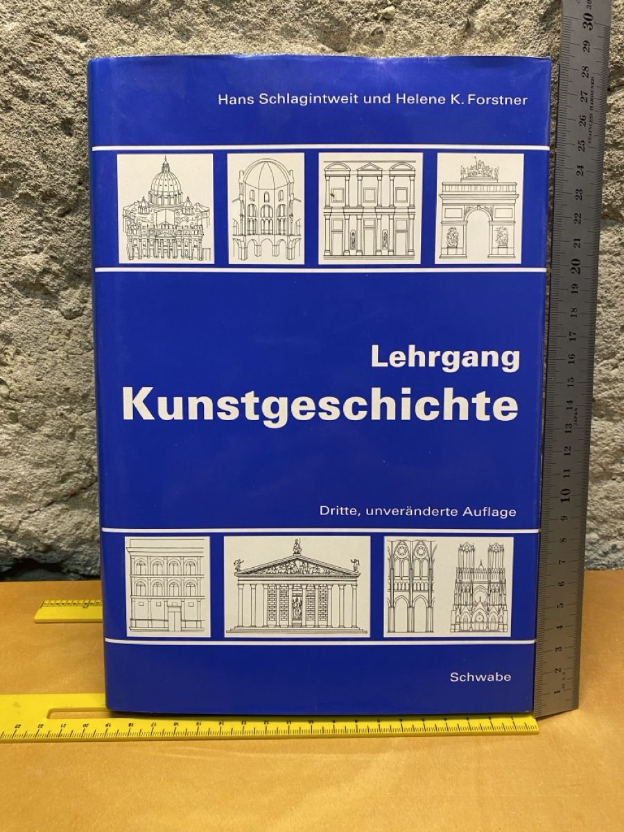 Bücher: Buch: Lehrgang Kunstgeschichte - Schlagintweit/Forstner – Gebraucht aus St.Gallen von kingsamas
