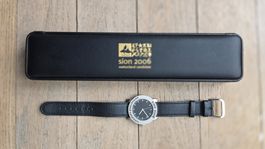 RARITÄT: Sion 2006 Olympia Kandidatur Uhr, Rarität mit Etui!