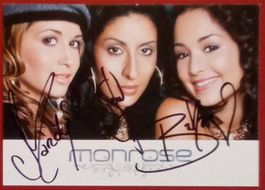 Monrose Autogramm signiert Foto 10x15cm