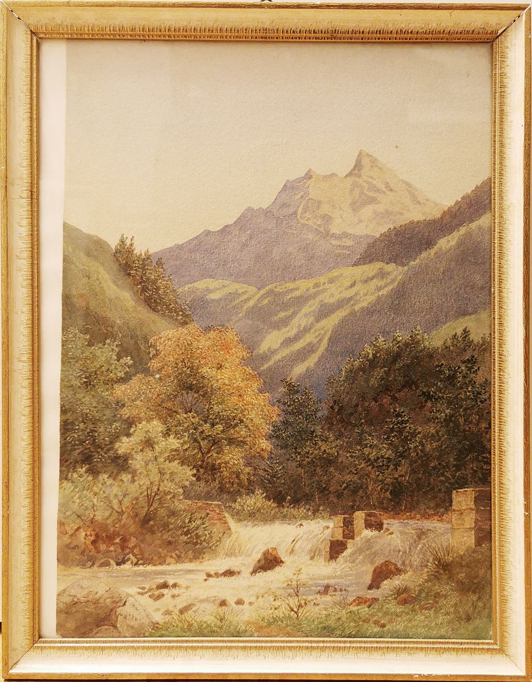 Dipinti: Aquarell Bild von Landschaft – Usato da Rieden AG venduto da sam5432