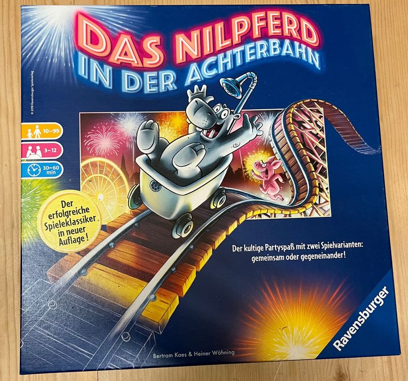 Hasbro Gaming Tragabolas – Nilpferd-Brettspiel Für Kinder Ab 4 Jahren, 2+ Spieler