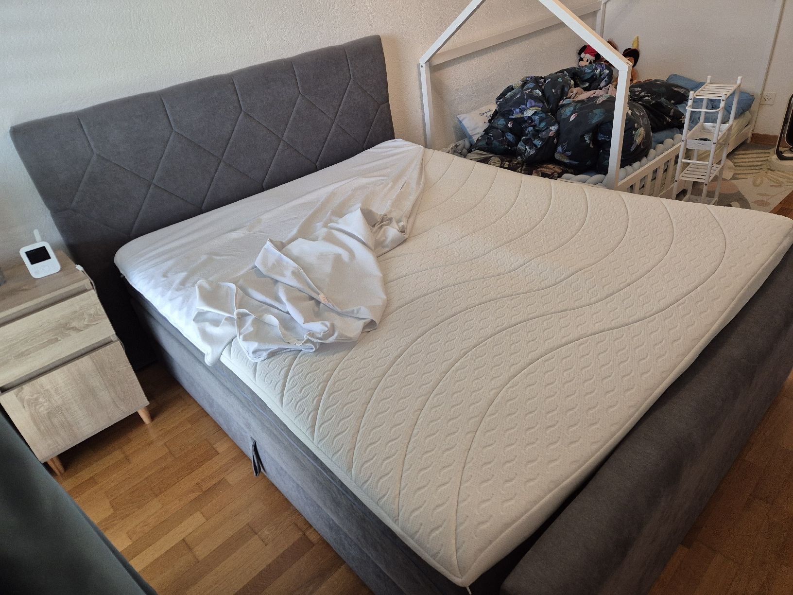 Lits: Boxspringbett Twin 2 160x200 – D'occasion à Bassersdorf par Pearl_2 3