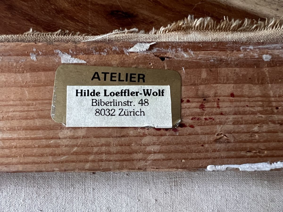 Dipinti: Original Ölgemälde "Blumenschiff" | Hilde Löffler-Wolf 1964 – Usato da Kloten venduto da Django008 5