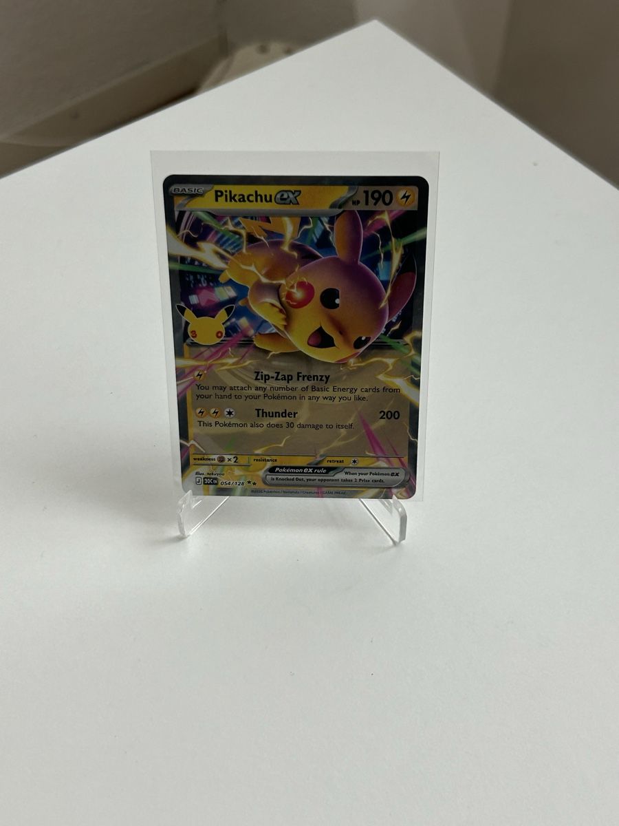 Pokémon Carte collezionabili: Pikachu ex 30th Celebration 054/128 – Nuovo (secondo la descrizione) da Aarau venduto da Gr07