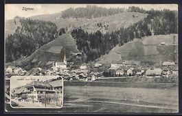 AK Signau, Ortsansicht, Gasthof zum Hoof
