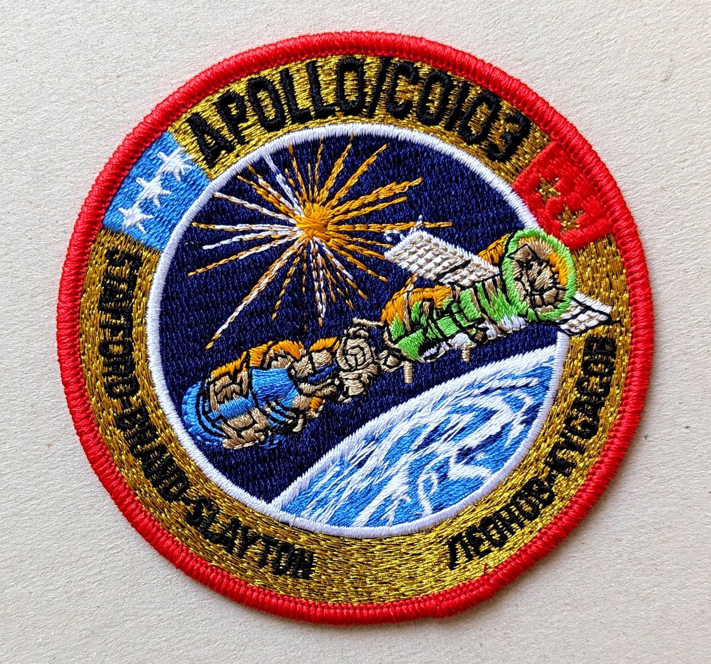 Patches: Patch "APOLLO/SOJUS", Schulter – Neu (gemäss Beschreibung) aus Olten von J.Cooper58