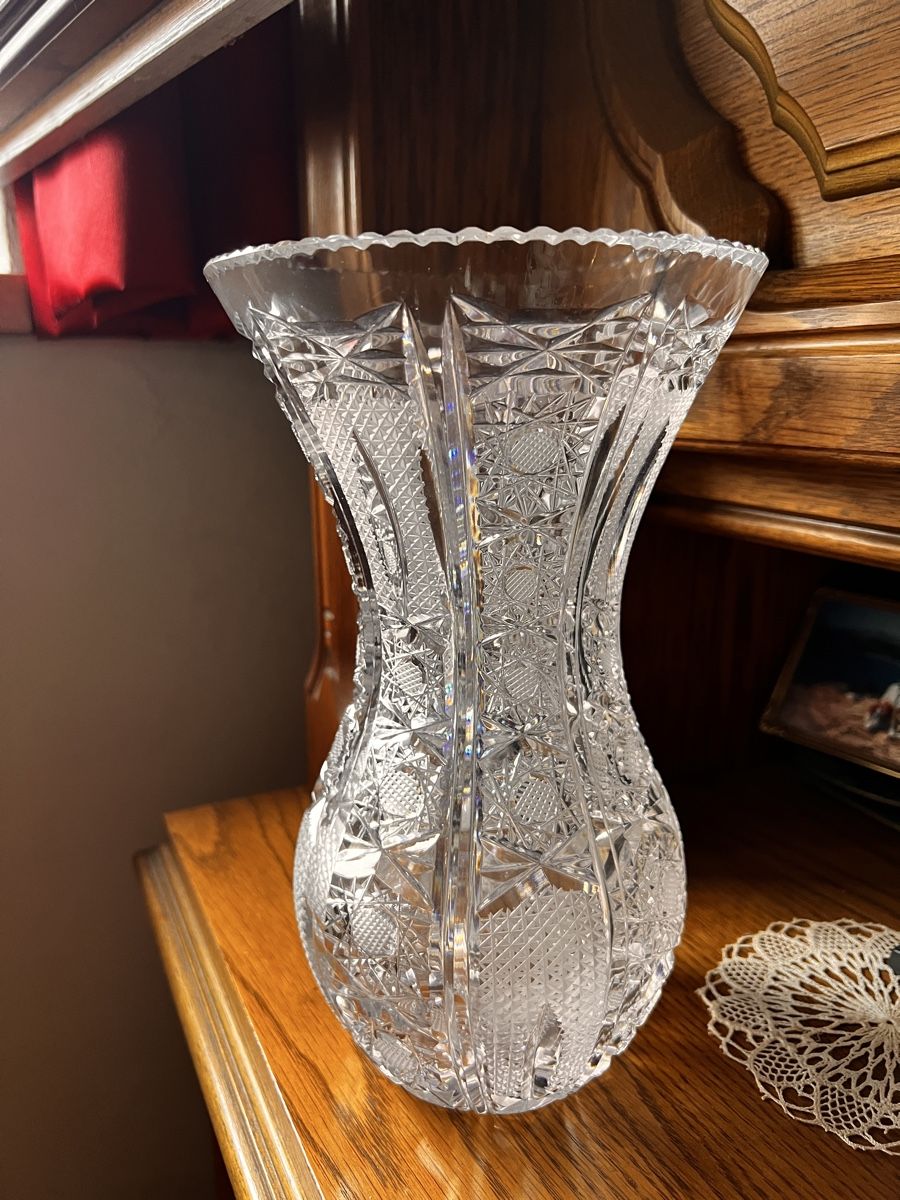 Vase & Récipients: Kristallglas Vase – D'occasion à St. Gallen par sitoflek 1