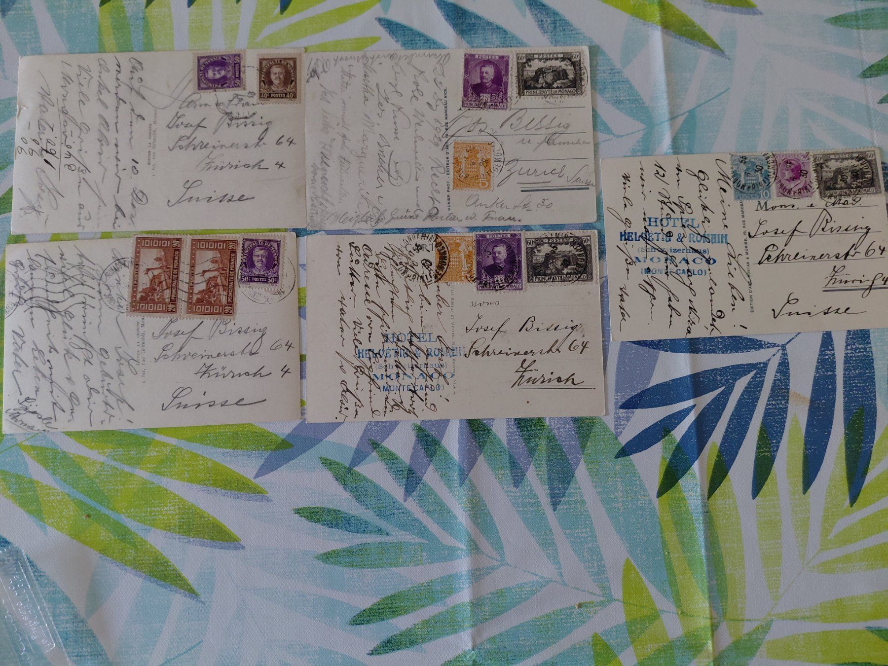 Alle Briefmarken: Super Karten Monaco – Gebraucht aus Horw von Onurb008 1