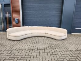 Baxter – Piaf Sofa in Loro Piana Samtbeige