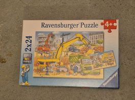Puzzle Ravensburger Baustelle 2x24 Teile