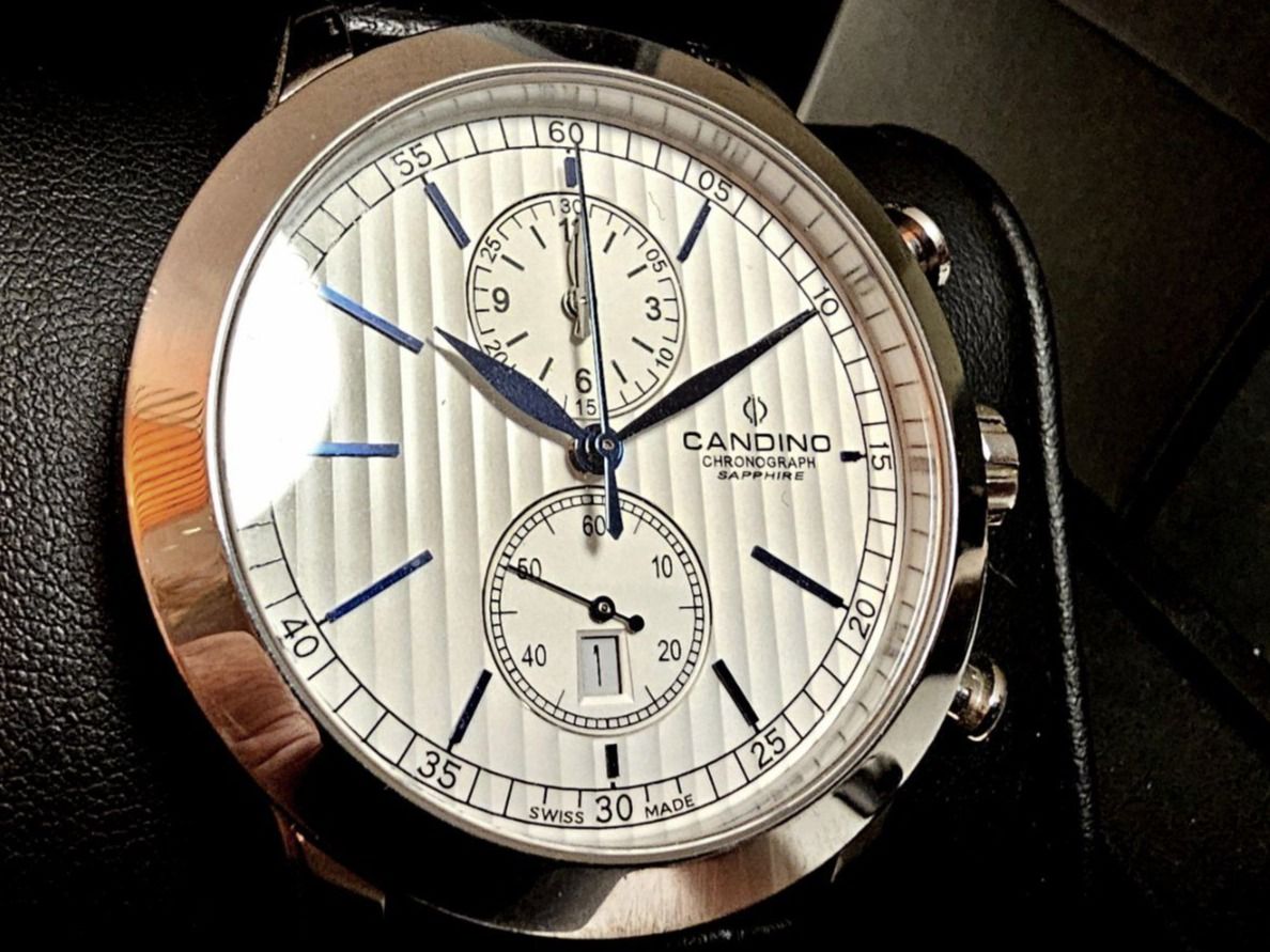 Orologi: GANDINO CHRONOGRAPH SAPHIRE 43mm – Usato da Winterthur venduto da Navitimer