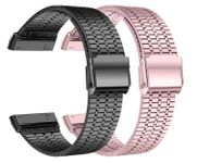 Armband Bracelet Edelstahl Inox für Versa 2/3/4/Sense 1/2