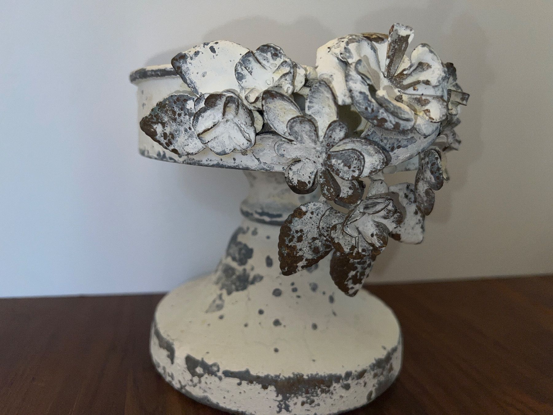 Bougeoirs: Windlicht mit Blumenmotiv Shabby Chic – D'occasion à Altdorf UR par JanAil 2
