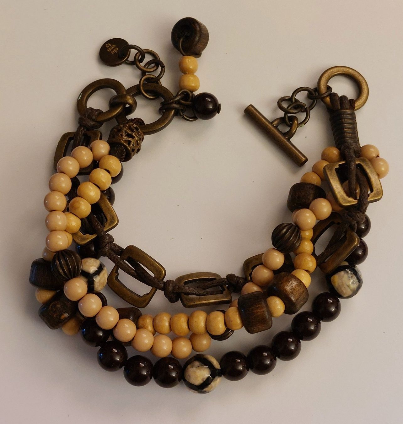 Armbänder & -reifen: Holzperlenarmband, Ethno-Style, NEU – Neu und originalverpackt aus Altendorf von Markus049