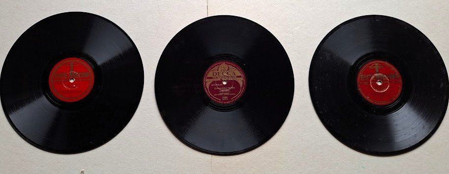 Schallplatten: 7 alte Langspielplatten mit Original Coover ca. 1945-1950 – Gebraucht aus Alpnach Dorf von MZ001 3