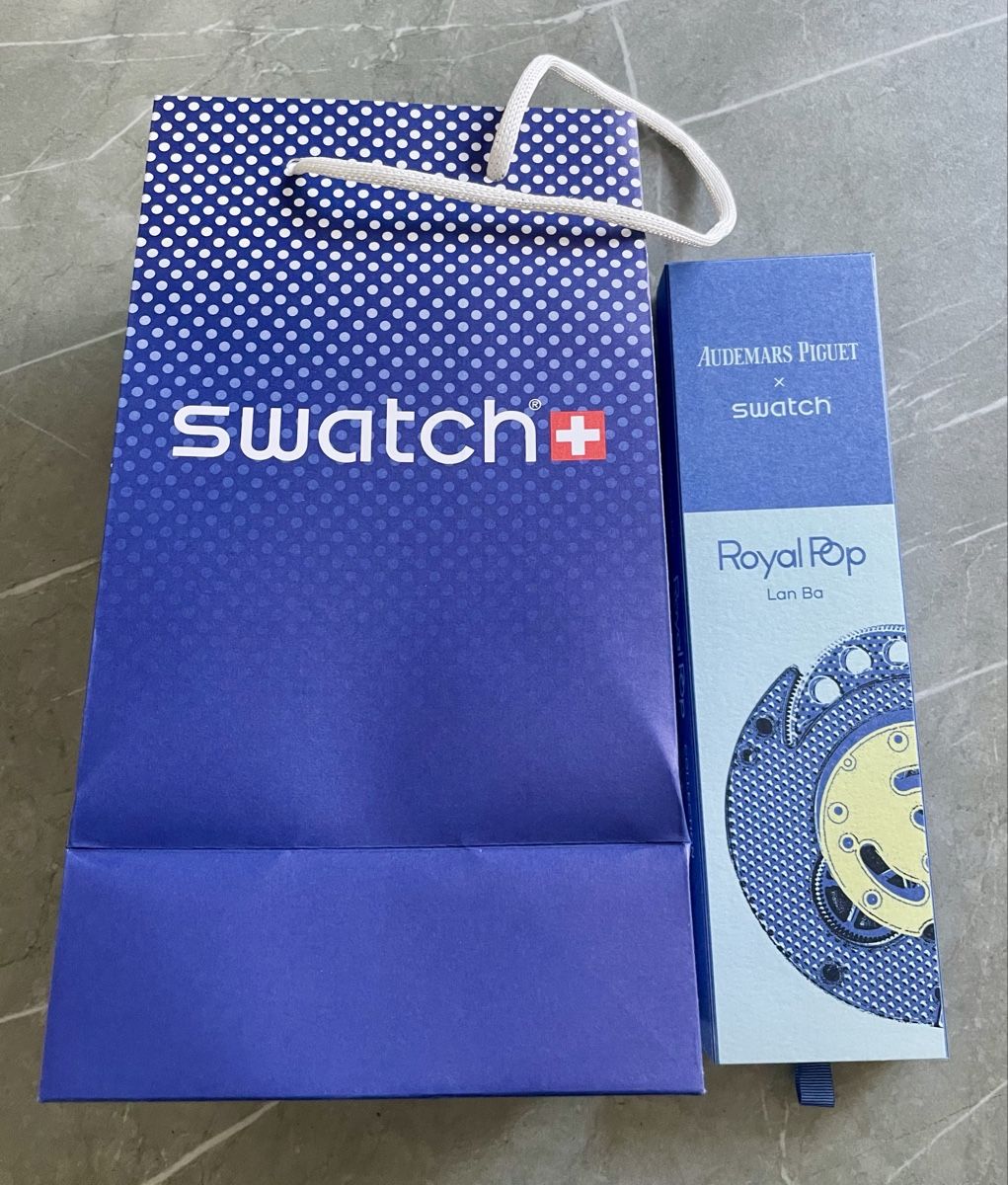 Swatch Orologi: Audemars Piguet Swatch Royal Pop – Nuovo e nell'imballaggio originale da Ebikon venduto da cellinskis 2