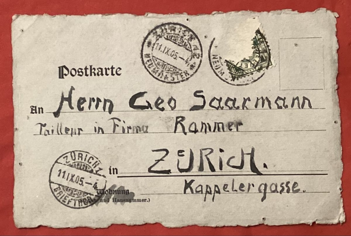 Cartes postales: Künstler Postkarte 1905 – D'occasion à Reinach BL par Linda013 1