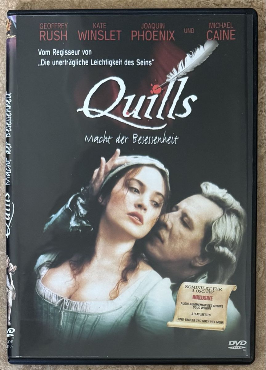 Alle DVDs: QUILLS – Neu (gemäss Beschreibung) aus Dietikon von AndreaSch01