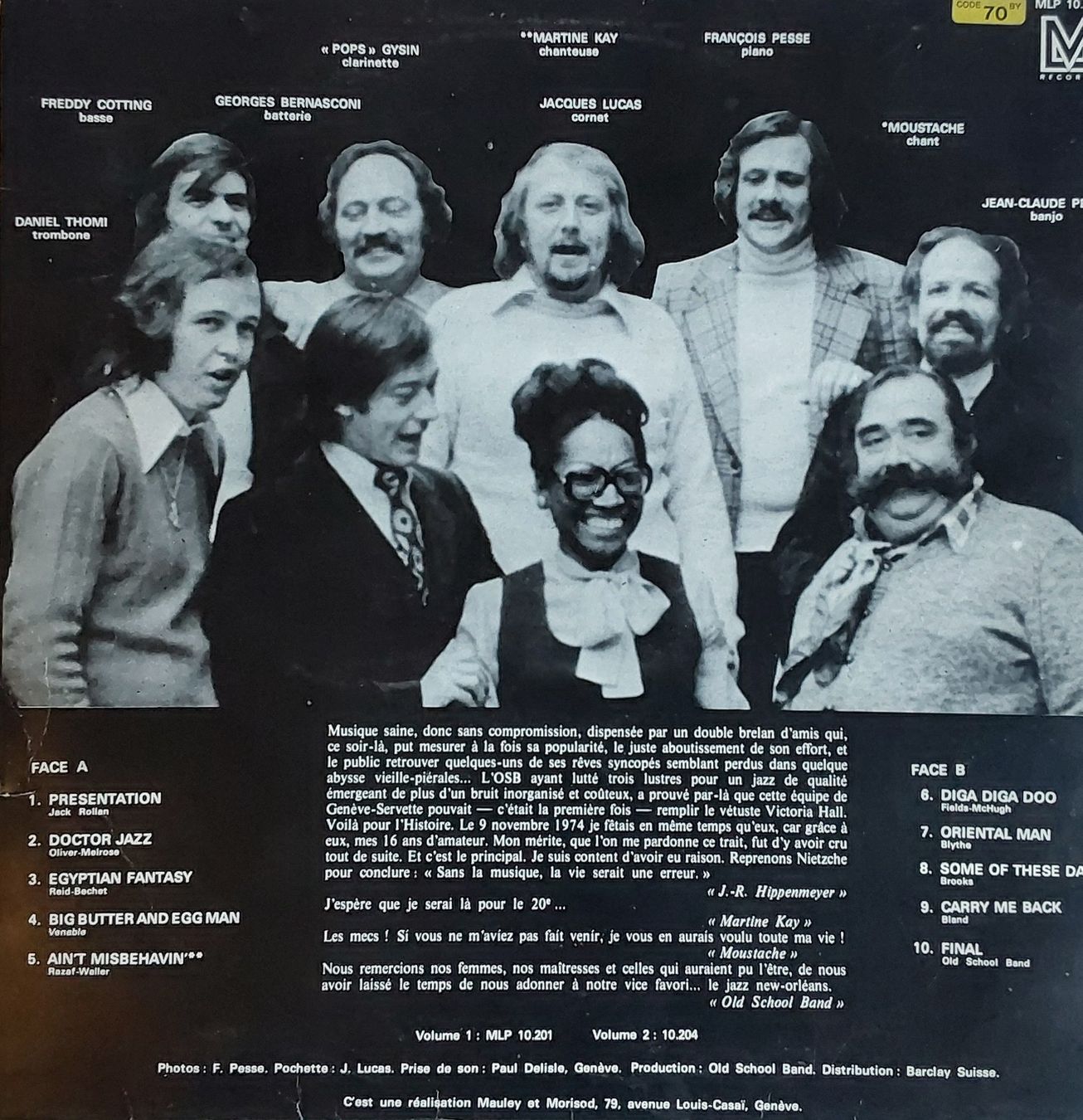 Dischi in vinile: Vinyl LP  - Old School Band - Suisse – Usato da Villeret venduto da Fil11 1