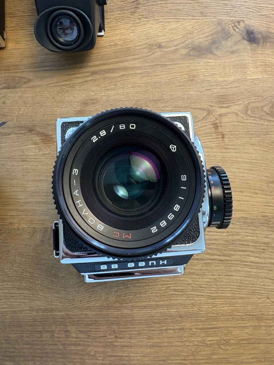Fotocamera: Mittelformatkamera Kiev 88 Set mit Objektiven – Usato da Laupen ZH venduto da Abarth95 5