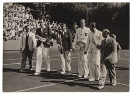 Fotografie Tennis Daviscup 1938, Deutsch