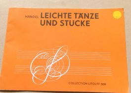 Handel: Leichte Tänze und Stücke - Collection Litolff 5019