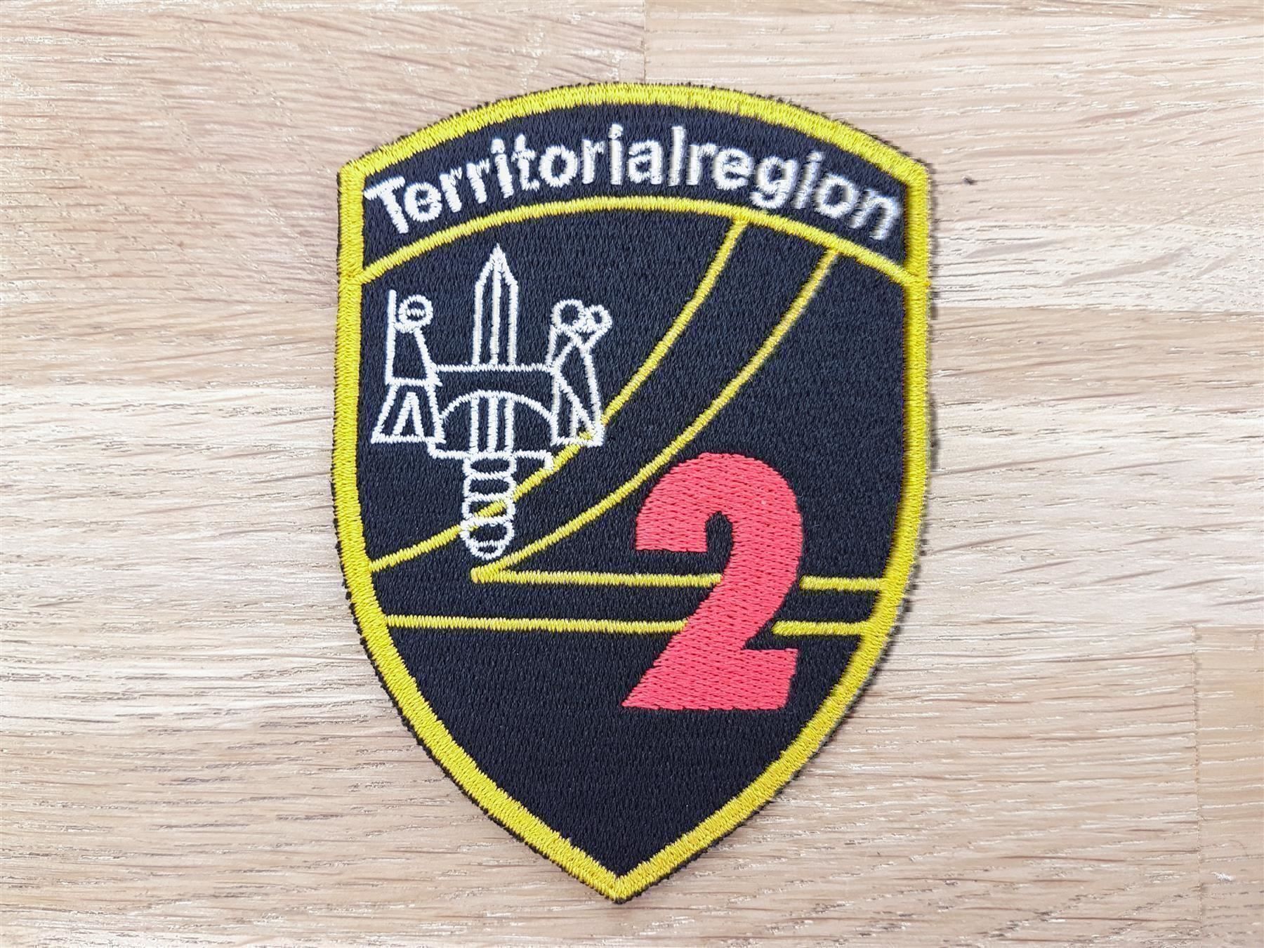 Placchette & Badge: Badge Territorialregion 2 – Usato da Erlinsbach venduto da S700