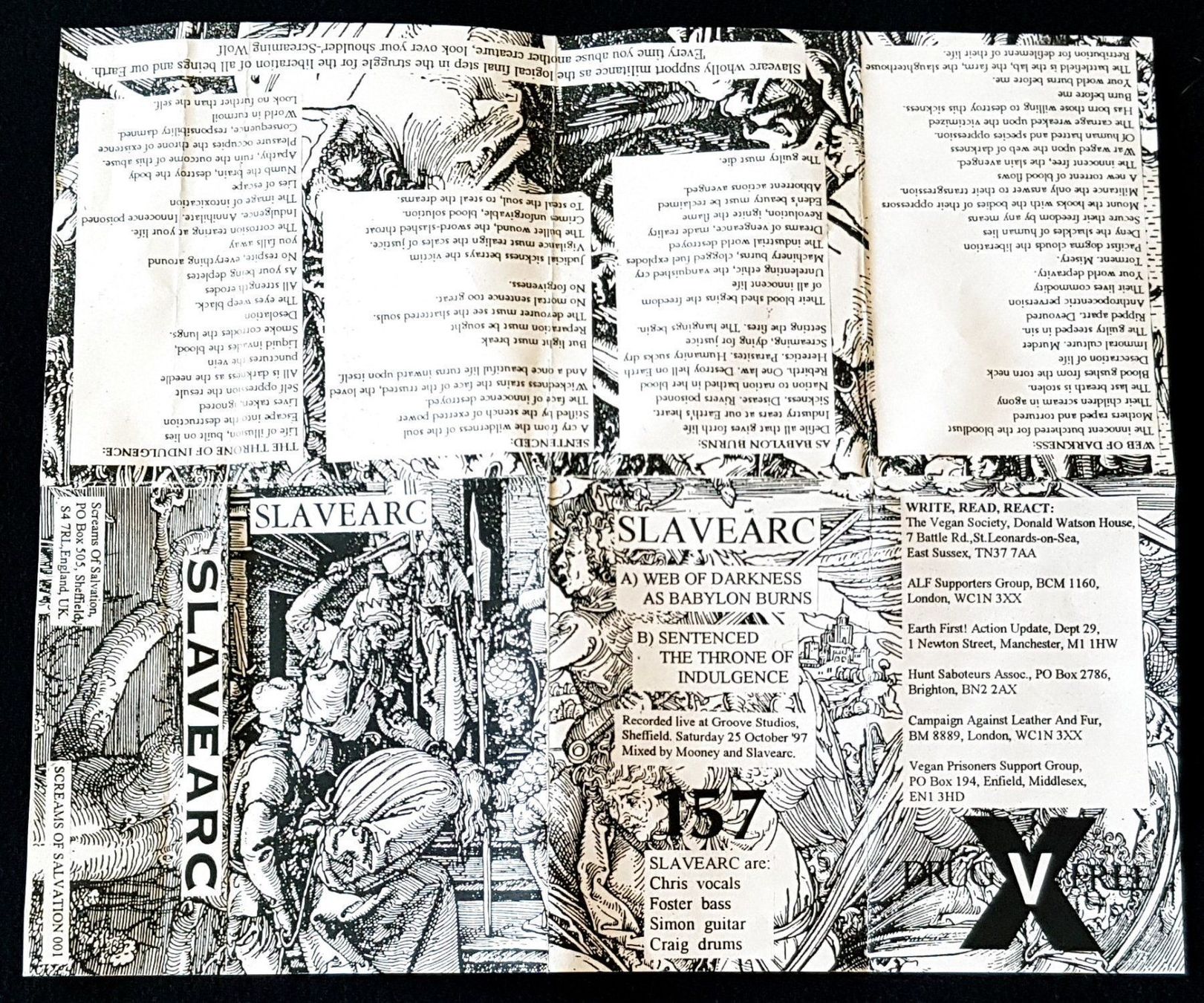 Musicassette: Slavearc - Slavearc - Demo Tape 1997 – Usato da Uster venduto da Zardodel 5