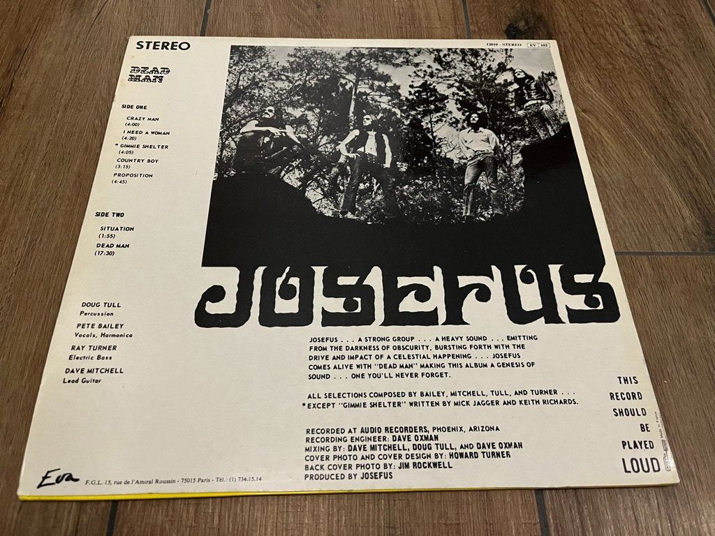 Vinyles: Josefus – Dead Man – D'occasion à Uster par mojorisin01 1