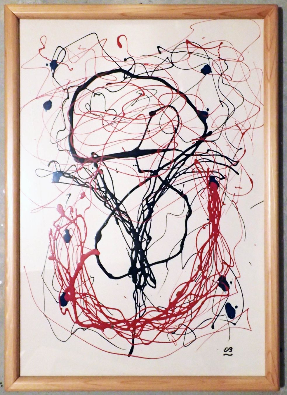 Dipinti: Informel Gemälde: The tree – Usato da Fribourg venduto da erw_68dx