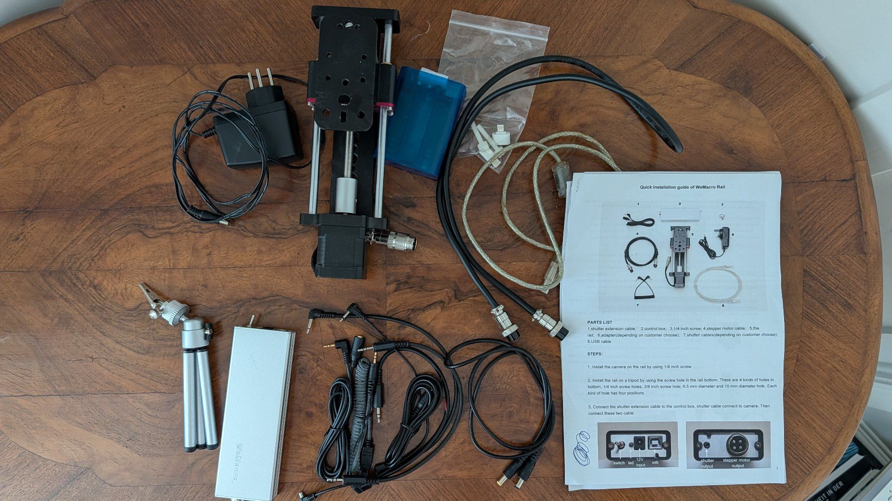 Foto-Adapter: WeMacro automatischer Makro-Einstellschlitten – Gebraucht aus Horgen von gpu-master 3