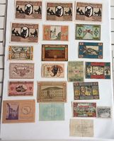 Sammlung Deutsches Notgeld 1920/1921, alles original
