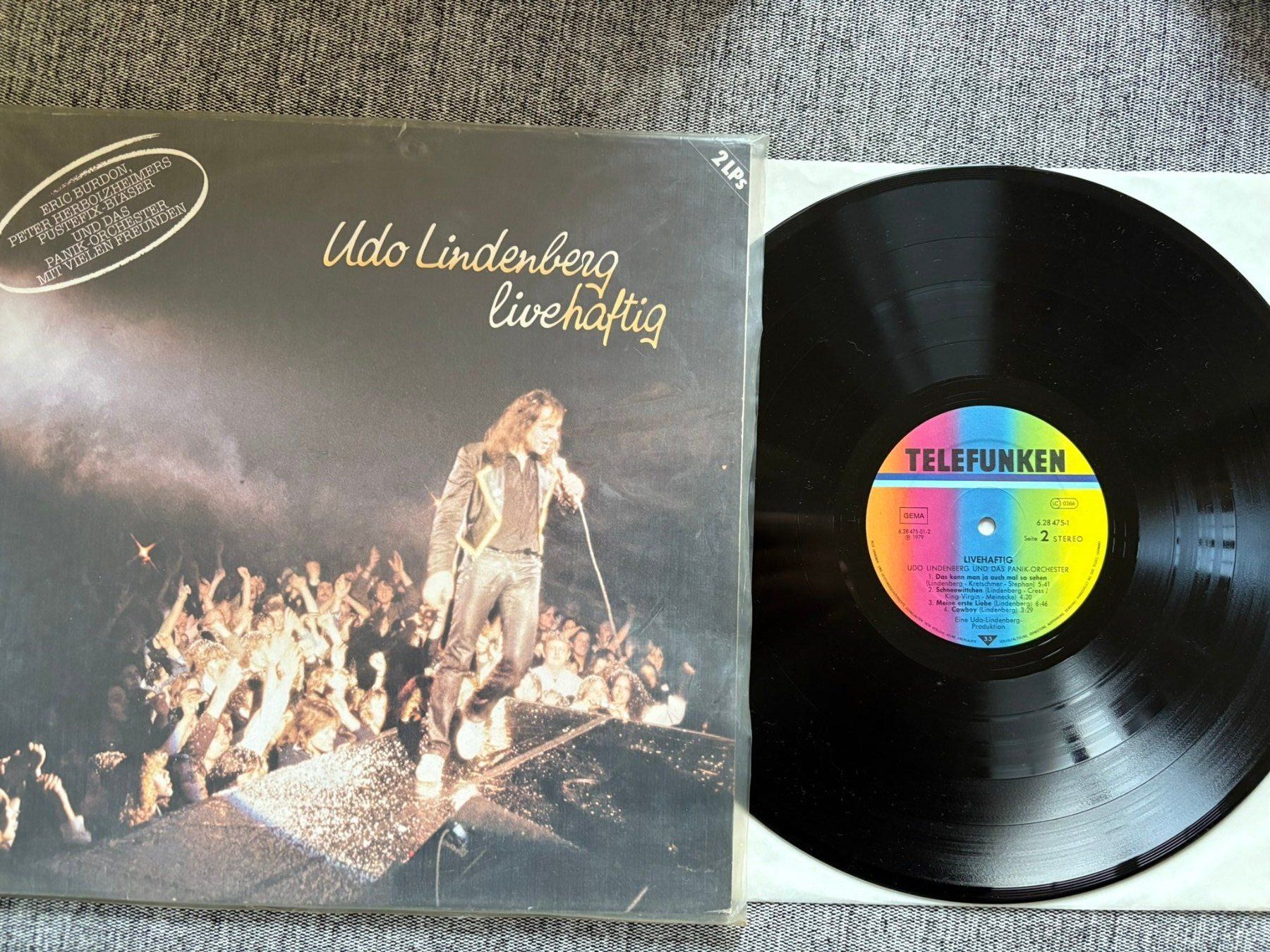 Schallplatten: Udo Lindenberg - Livehaftig - DE - 1979 – Gebraucht aus Zofingen von Bigron