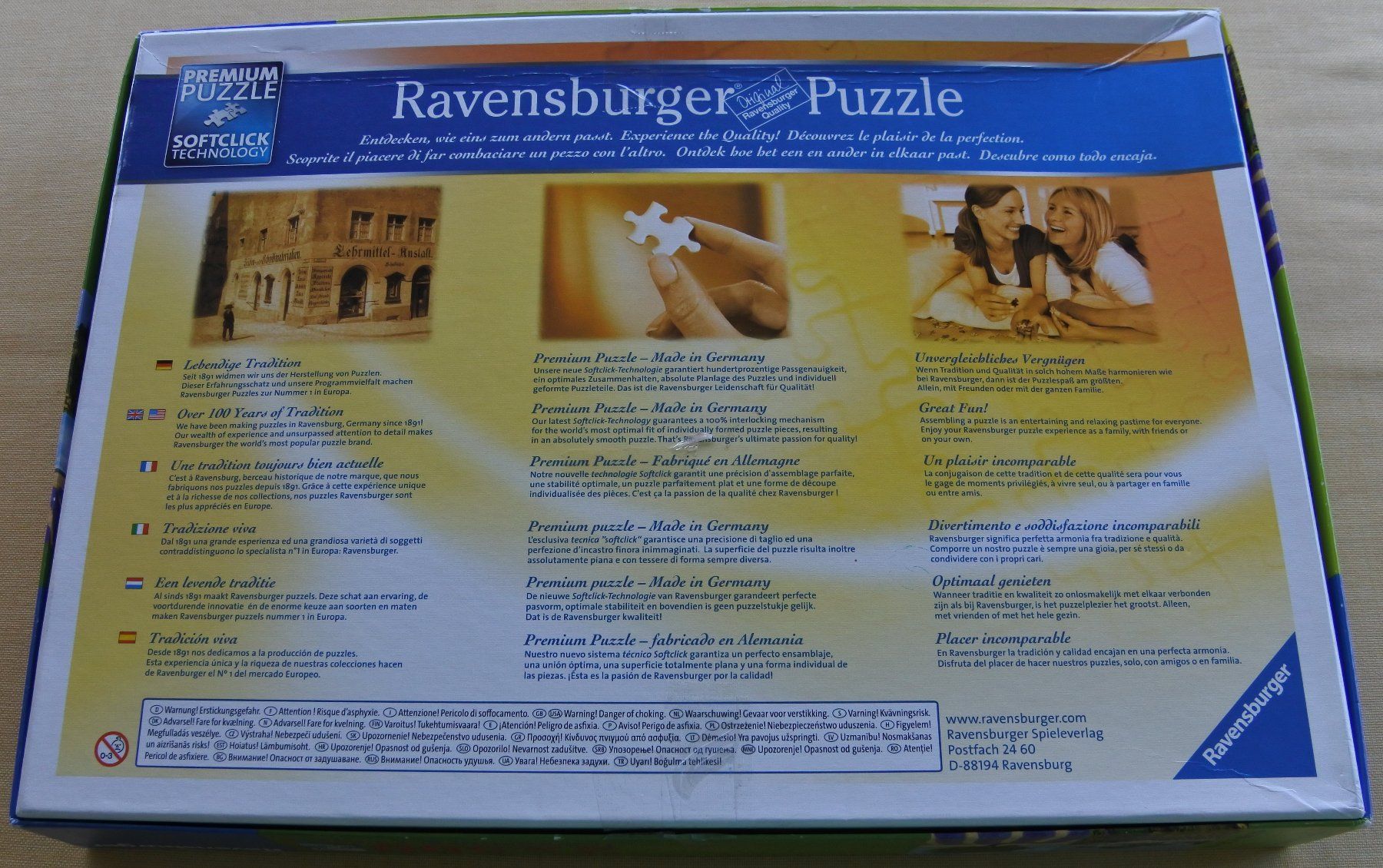Ravensburger Puzzles: Ravensburger Puzzle 2 X 500 Teile Landschaften – Gebraucht aus Bäch SZ von Parog 1