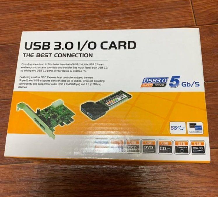 Unità & Adattatore: USB 3.0 I/O – Nuovo e nell'imballaggio originale da Humlikon venduto da GX30