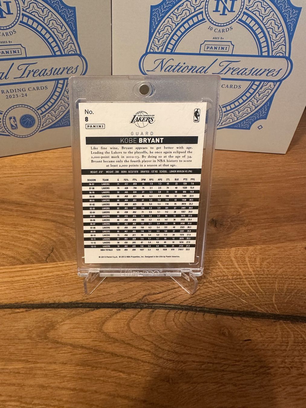 Nba Carte collezionabili: Kobe Bryant Panini auto Gold – Usato da Vullierens venduto da Gaara04 1